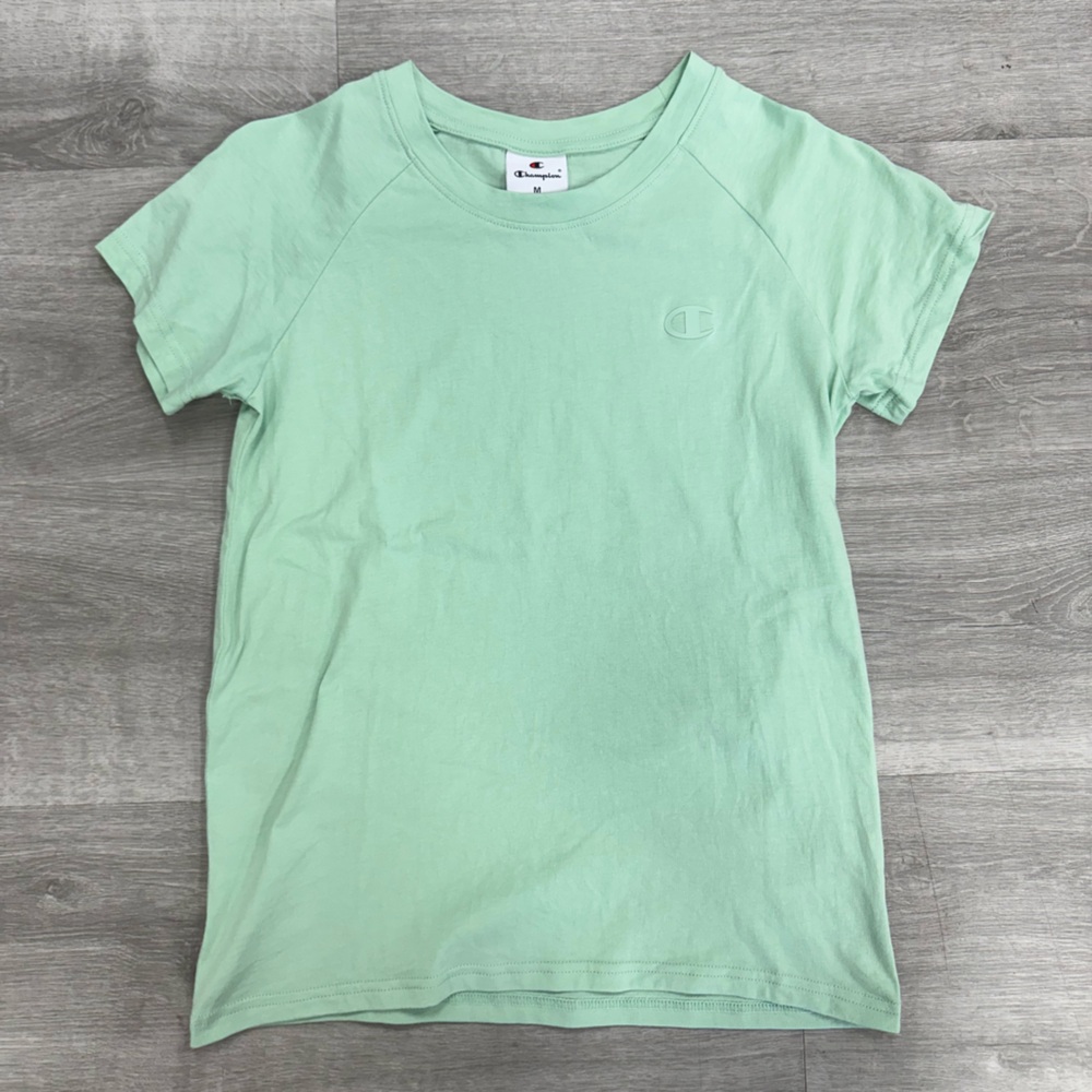 Champion Mint Green T-Shirt Size Medium